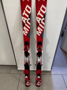 Lyže Atomic 130cm, Lyžiarky Rossignol 24.5