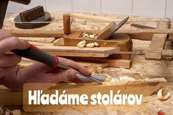 Hľadáme stolárov