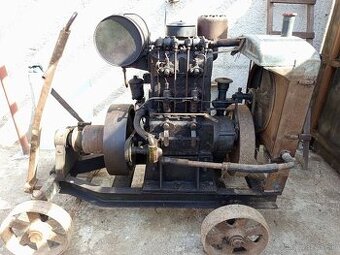 Stabilný motor Slavia 27 HP.