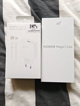 Honor Magic 7 Lite nový plus 66Watova nabíjačka