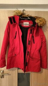 Červená zimná bunda S - 1