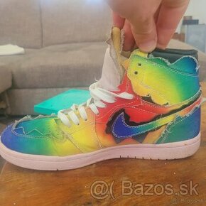 J Balvin Air Jordan 1 High OG Multi Color Sneaker