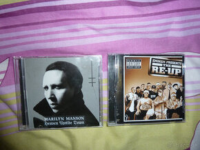 Predám nové CD Marilyn Manson a CD Eminem presents RE-UP