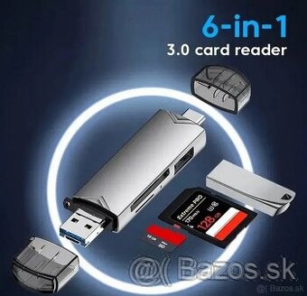 6v1 USB 3.0 citacka kariet