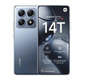 Predám nový XIAOMI 14T PRO 12GB / 1TB ALPINE BLUE : ZÁRUKA