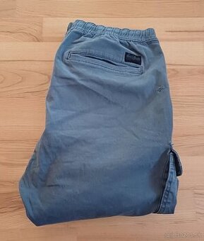 Hollister modré slim fit strečové