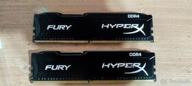 DDR 4 HyperX 2x4GB