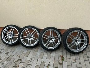 Borbet Z grey 5x112 8Jx19H2 + zimne pneu