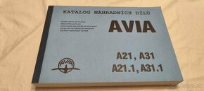 AVIA A21 A21.1 A31 A31.1 - katalog náhradních dílů