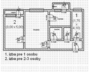 BEZ RK A VOĽNÉ IHNEĎ: Prenájom 3i byt v Novom Meste