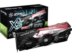 Predám Inno3D GeForce RTX 3060 Ti iCHILL X3 RED LHR