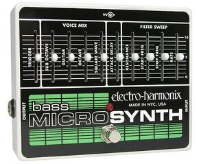 Electro Harmonix Bass Micro Synth Basgitarový efekt