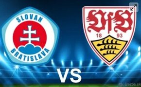 ŠK Slovan Bratislava vs Stuttgart vstupenka