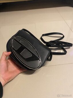 DIESEL 1DR Čierna crossbody kabelka - 1