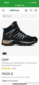 Cmp trekingové outdoor dámske topánky, pc 120€ - 1