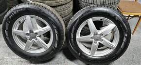 Originál Disky + pneu 17" zima Audi Q5, SQ5, Q5 S line 5x112 - 1