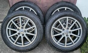 5x114,3,r17,7J,et43,BROCK-225/55r17-dot:2022-8mm+TOP stav - 1