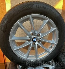 5x112 R17 IS27 ET27 7,5J  + 225/55 R17 Continental zimné - 1