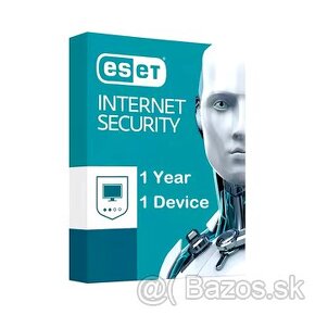 Predám ESET Internet Security – 1 zariadenie na 1 rok