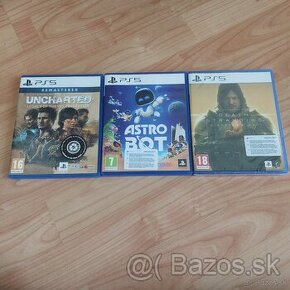 Uncharted, astrobot, death stranding PS5