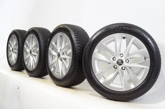 ‼️Alu disky Octavia IV 17"+❄️zimné pneu Hankook 205/45 R17