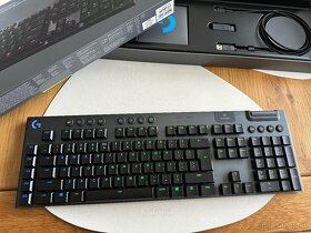 Logitech G915 Linear Bezdrôt.RGB Mechanická Herná Klávesnica