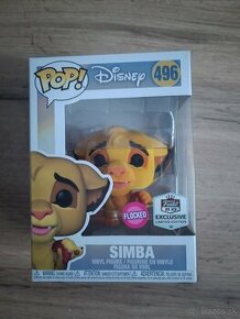 Funko pop Simba Flocked HQ Exclusive