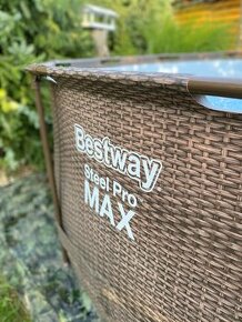 Bestway Steel Pro Max Rattan bazén - 1