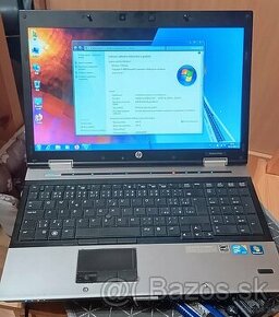 15,6" HP 8540p -i5, 8GB, 1000GB, NVIDIA 1GB