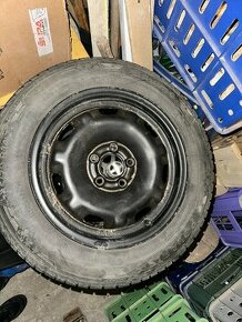 Plecháče 5x100 R14 zimné s pneu Barum Polaris 165/70 31T