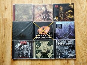 Predám rockové a metalové CDs