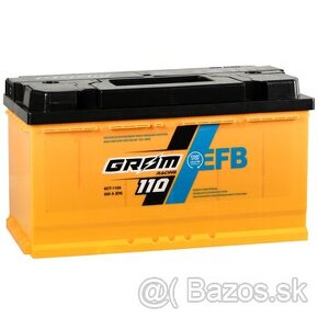 [NOVÁ] Batéria Grom Racing EFB 110Ah 920A