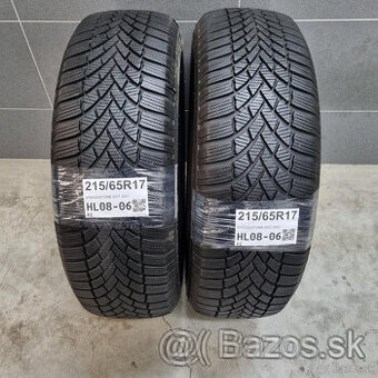 Zimné pneumatiky 215/65 R17 BRIDGESTONE DOT2421