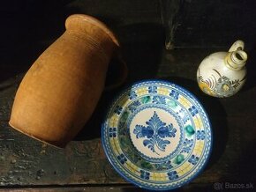 Stará keramika tanier Odler