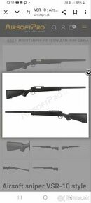 Airsoft sniperka cyma 701B VSR10 - 1