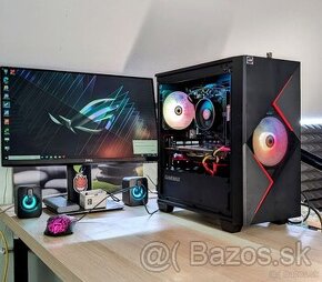 Herný PC so zárukou • RYZEN 3600 • GTX 1070 Ti 8G • 16G