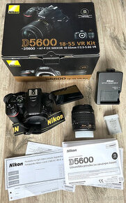 Nikon D5600 + 18–55 mm AF-P VR, top stav