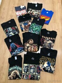 Filmové tričká MARVEL, STAR WARS, WARCRAFT, DC - 1