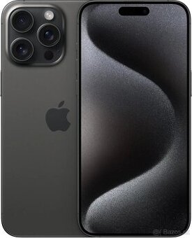 Apple iPhone 15 Pro Max 256 GB Black Titanium, zaruka