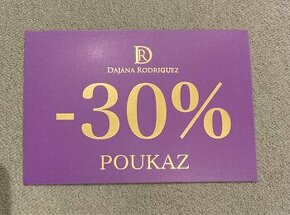 Poukaz Dajana Rodriguez na 30% zlavu