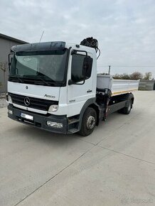 Mercedes Atego 2 , sklápač ,nosnosť 6t , hydraulická ruka