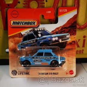 Matchbox Datsun Rally