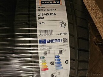 LETNE PNEUMATIKY znacky SEBRING/MICHELIN o rozmere 215/45R16 - 1