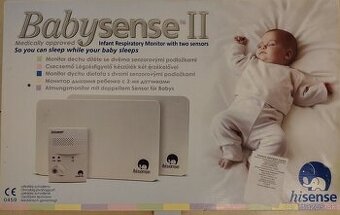 Babysense II monitor dychu (komplet ako nový) - 1