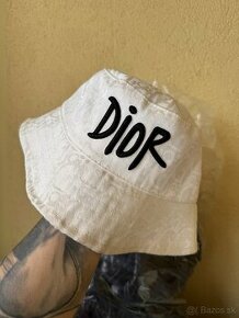 Dior biely klobúk
