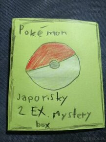 Japonský EX pokémon mystery box - 1