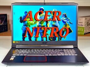 Herný notebook ACER NITRO | 17" 120Hz | RTX 3060 | ZÁRUKA - 1