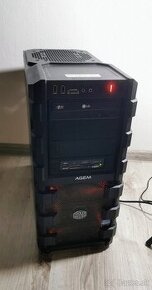 Predám PC i7-2600/16GB RAM/512SSD+1TB HD/GTX 107