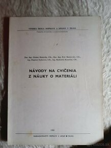 Staršie skriptá Návody na cvičenia z náuky o materiáli, 1990