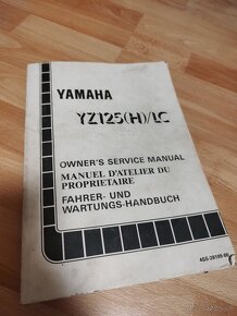 Servisný manual Yamaha YZ125 LC